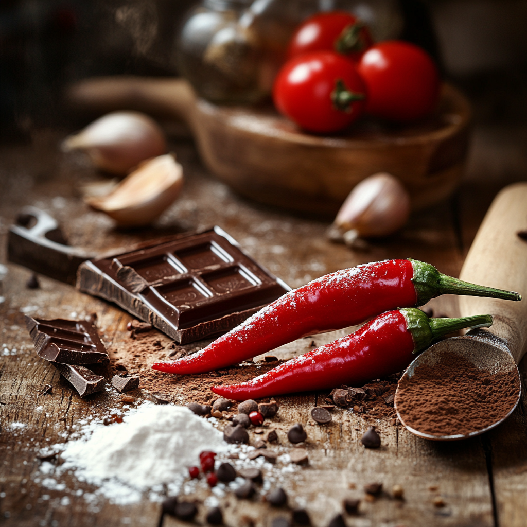 BONBON AFRODISIACO CIOCCOLATO e PEPERONCINO - 5pz.