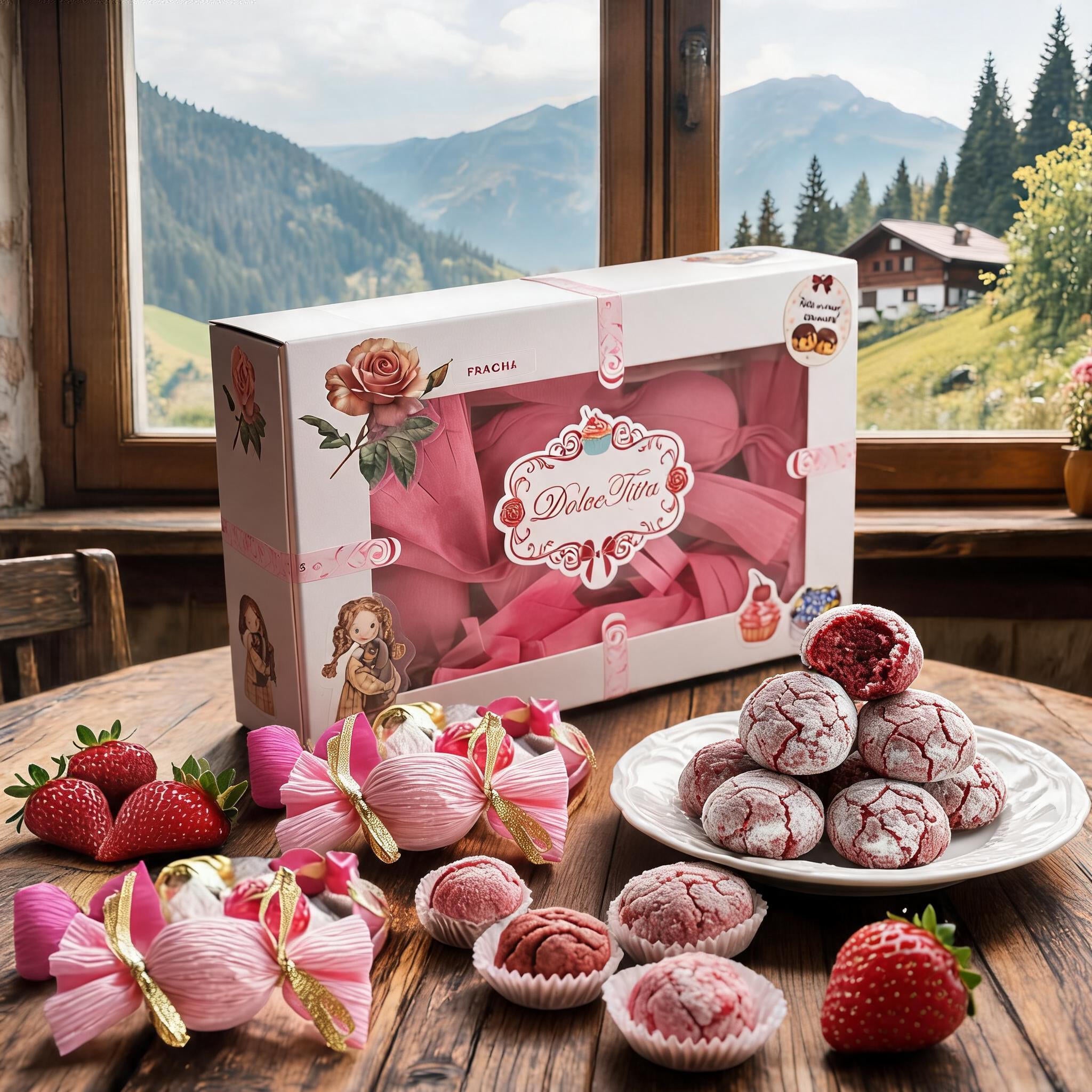 BONBON  FRAGOLA - 5pz