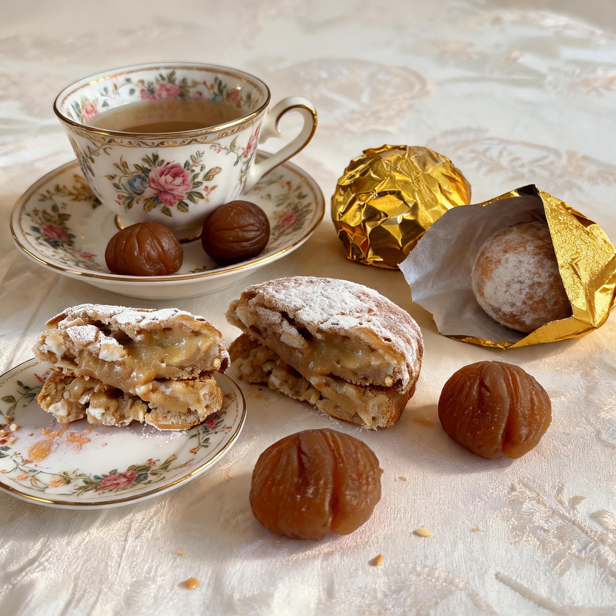 BONBON  MARRON GLACE' - 5pz