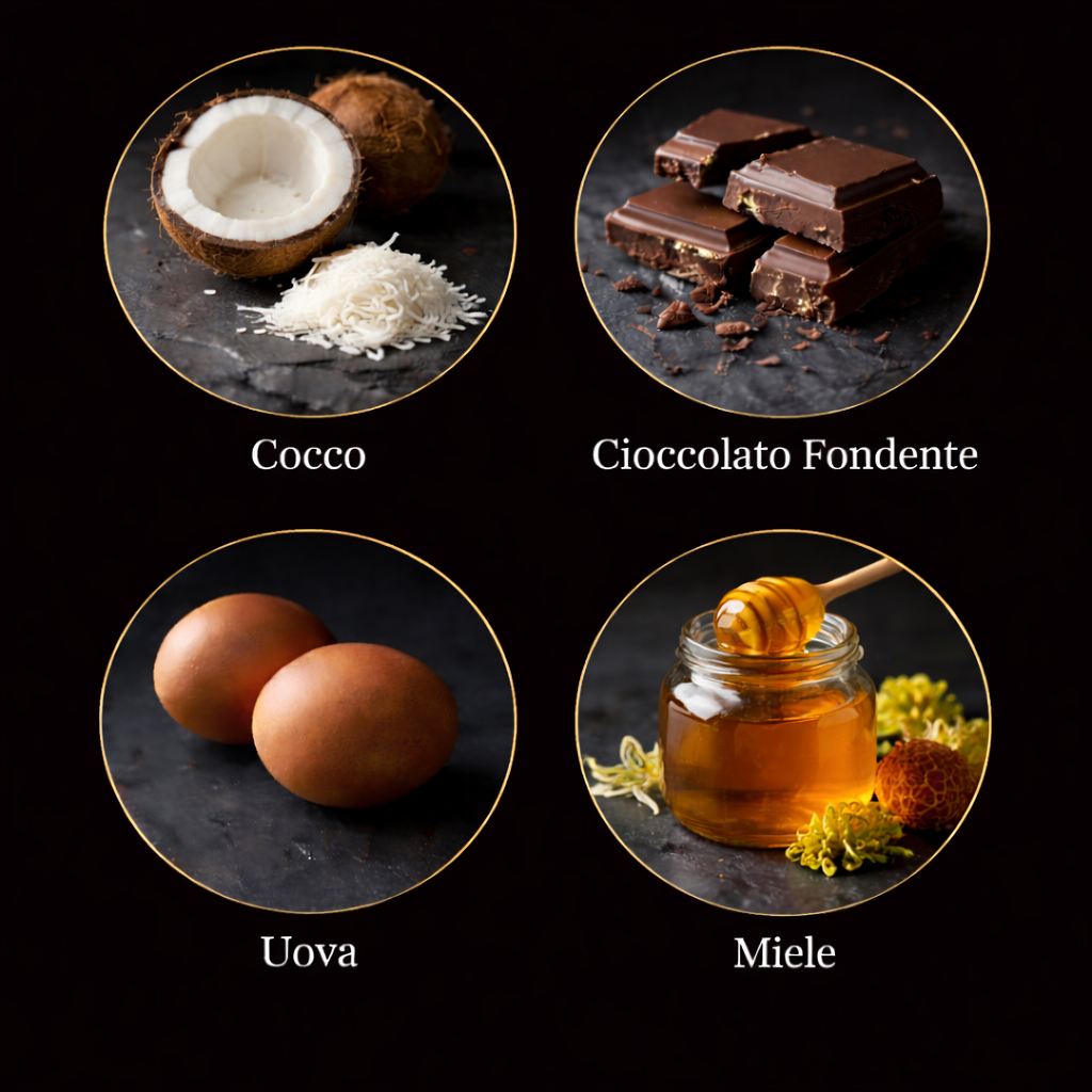 BONBON COCCO CIOCCOLATO - 5pz