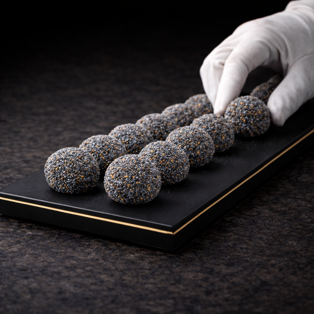 BONBON PAPAVERO e LIMONE - 5pz