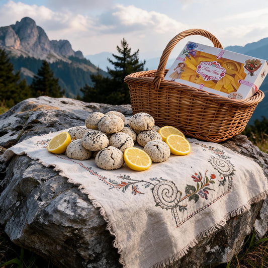 BONBON PAPAVERO e LIMONE - 5pz