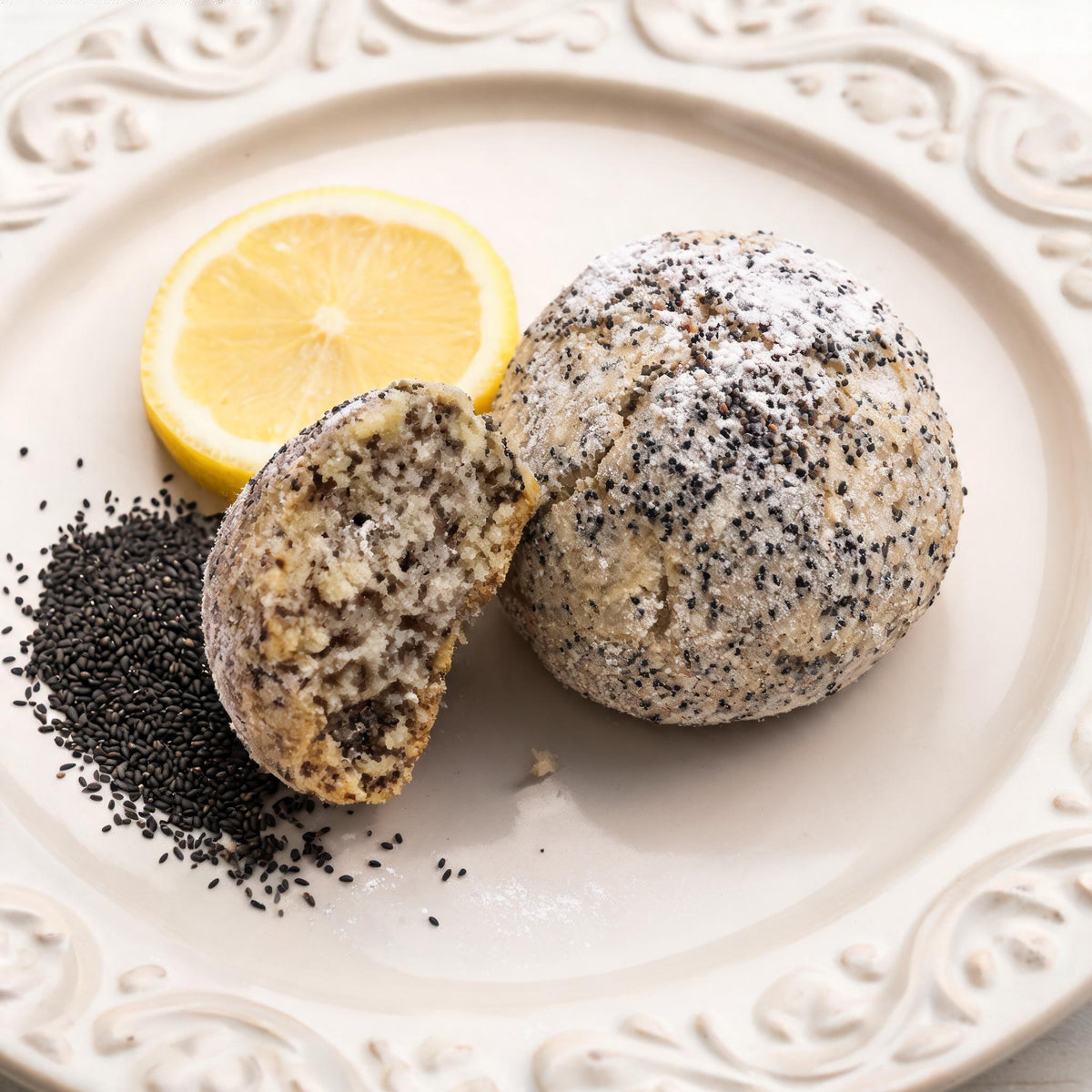 BONBON PAPAVERO e LIMONE - 5pz