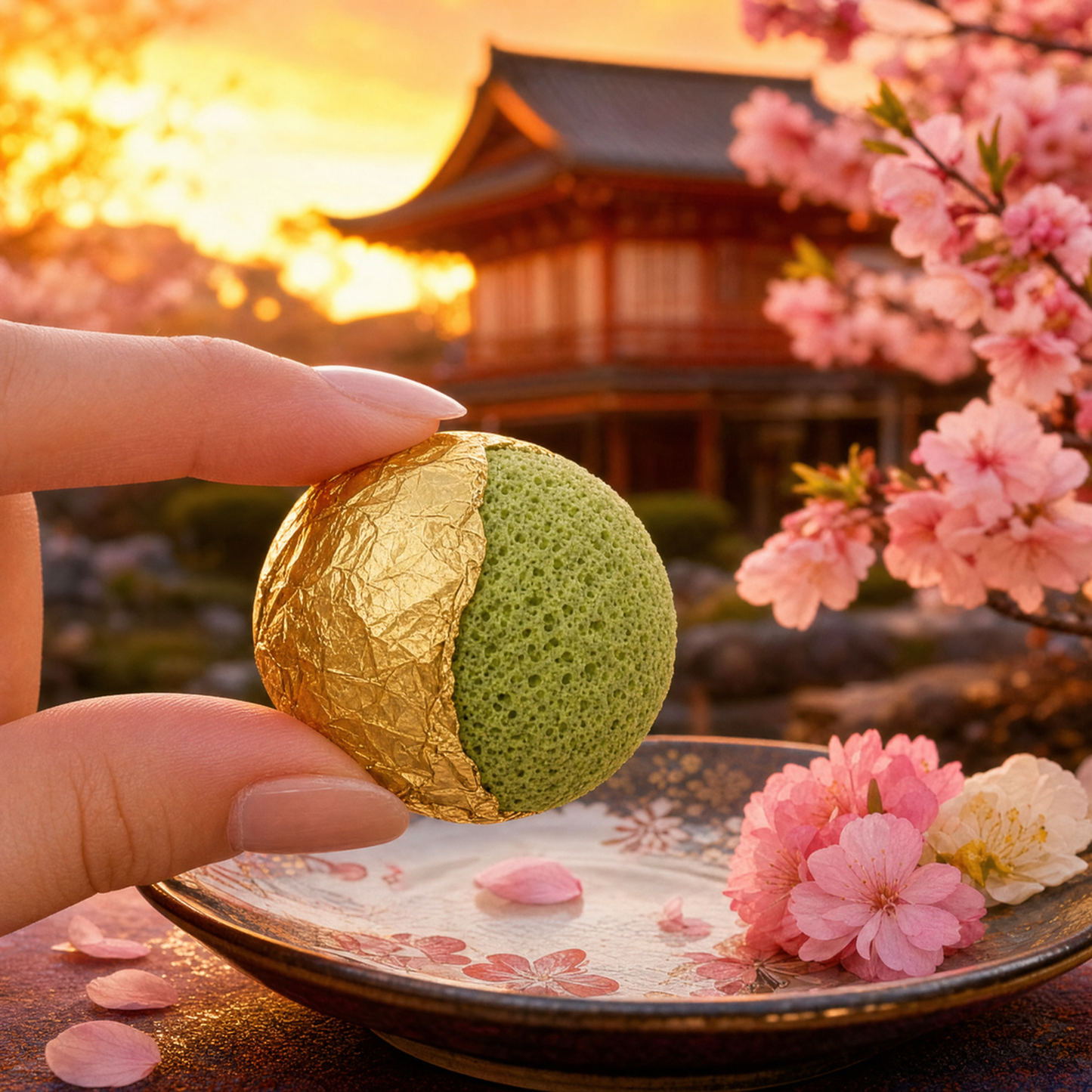 Bon Bon Giapponesi 8 Pz (Matcha, Vaniglia, Menta, Cioccolato)