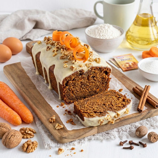 Torta di Carote e Noci da 500g