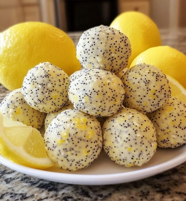BONBON PAPAVERO e LIMONE - 5pz
